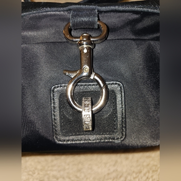 Furla Black Nylon and Leather hobo bag EUC - Picture 5 of 16